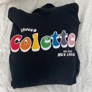 Colette Mon Amour x Madhappy Black Hoodie